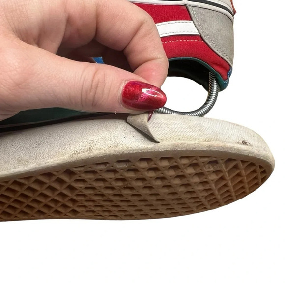 Vans Ward Low Top Canvas 'Rally Drizzle' Colorblock Sneakers - Men's Size 7.5 - Picture 4 of 11